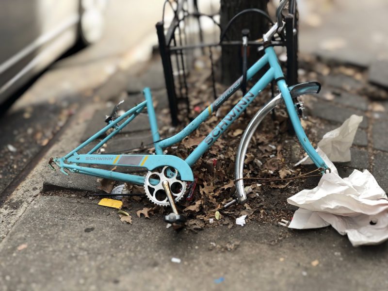 Dienstrad Vandalismus Was ist jetzt zu tun?